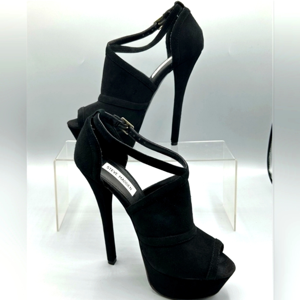Steve Madden Black Heels
